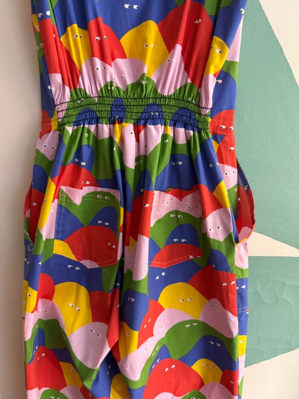 Nooworks Rainbow Lumps Overalls Size Small - Picture 5 of 5